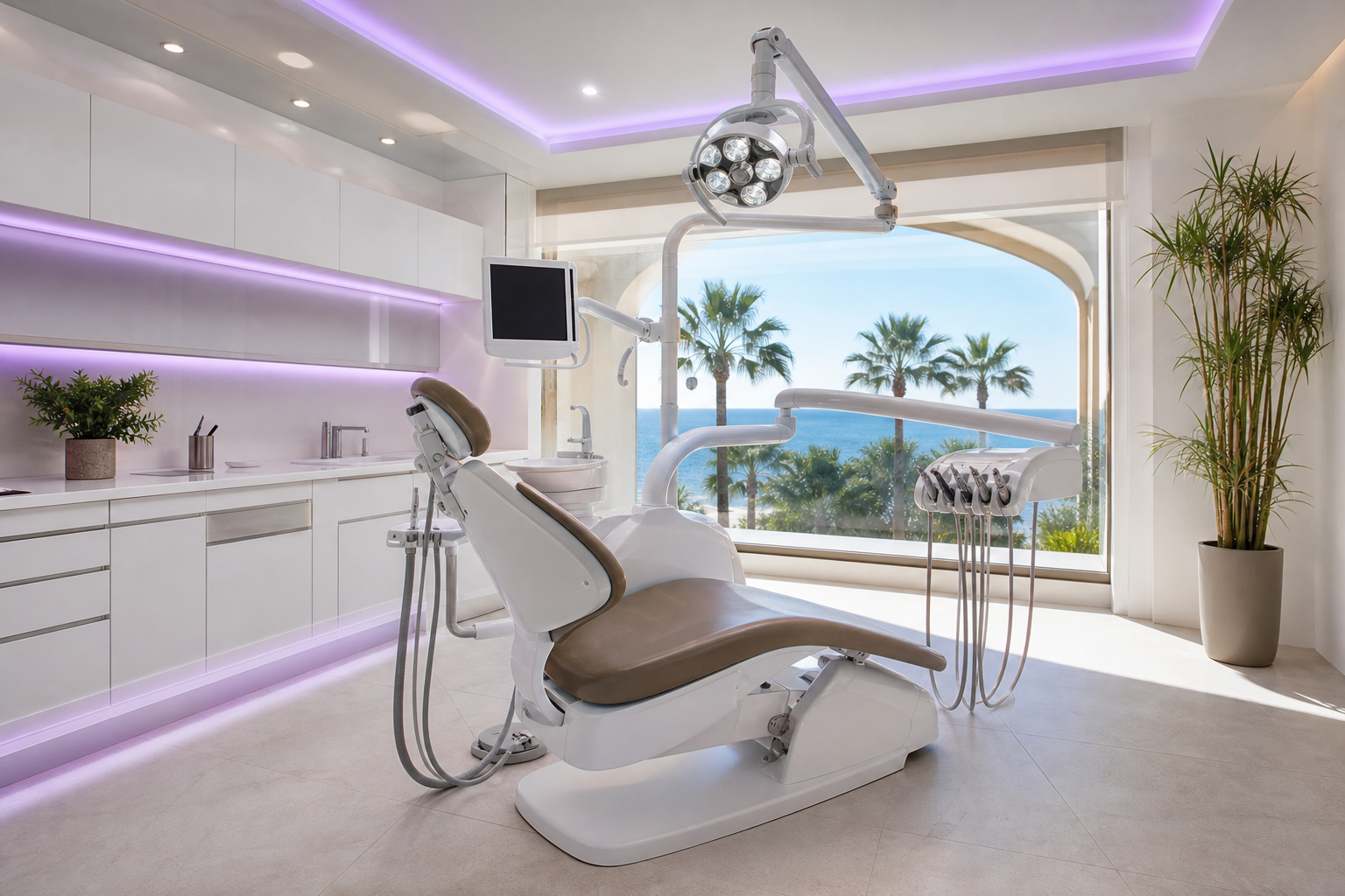 Modern treatment room