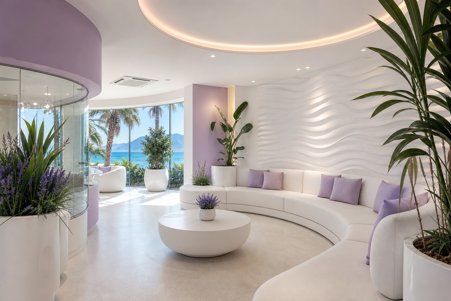 Clinic waiting lounge